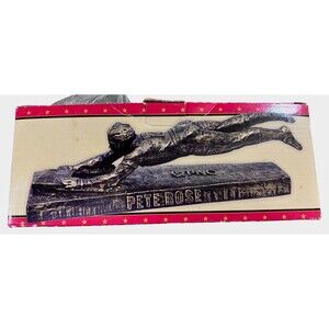 Cincinnati Reds PETE ROSE #14 Bronze Statue Replica 2017 NIB